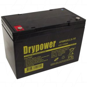 DRYPOWER 12SB110CLS-FR 12V 110AH AGM BATTERY