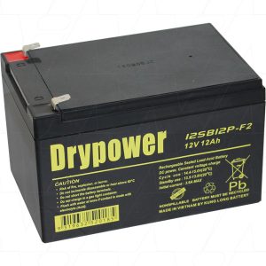 DRYPOWER 12SB12P-F2 12V 12AH AGM BATTERY
