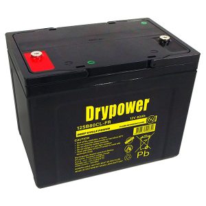 DRYPOWER 12V 80AH AGM BATTERY 12SB80CL-FR
