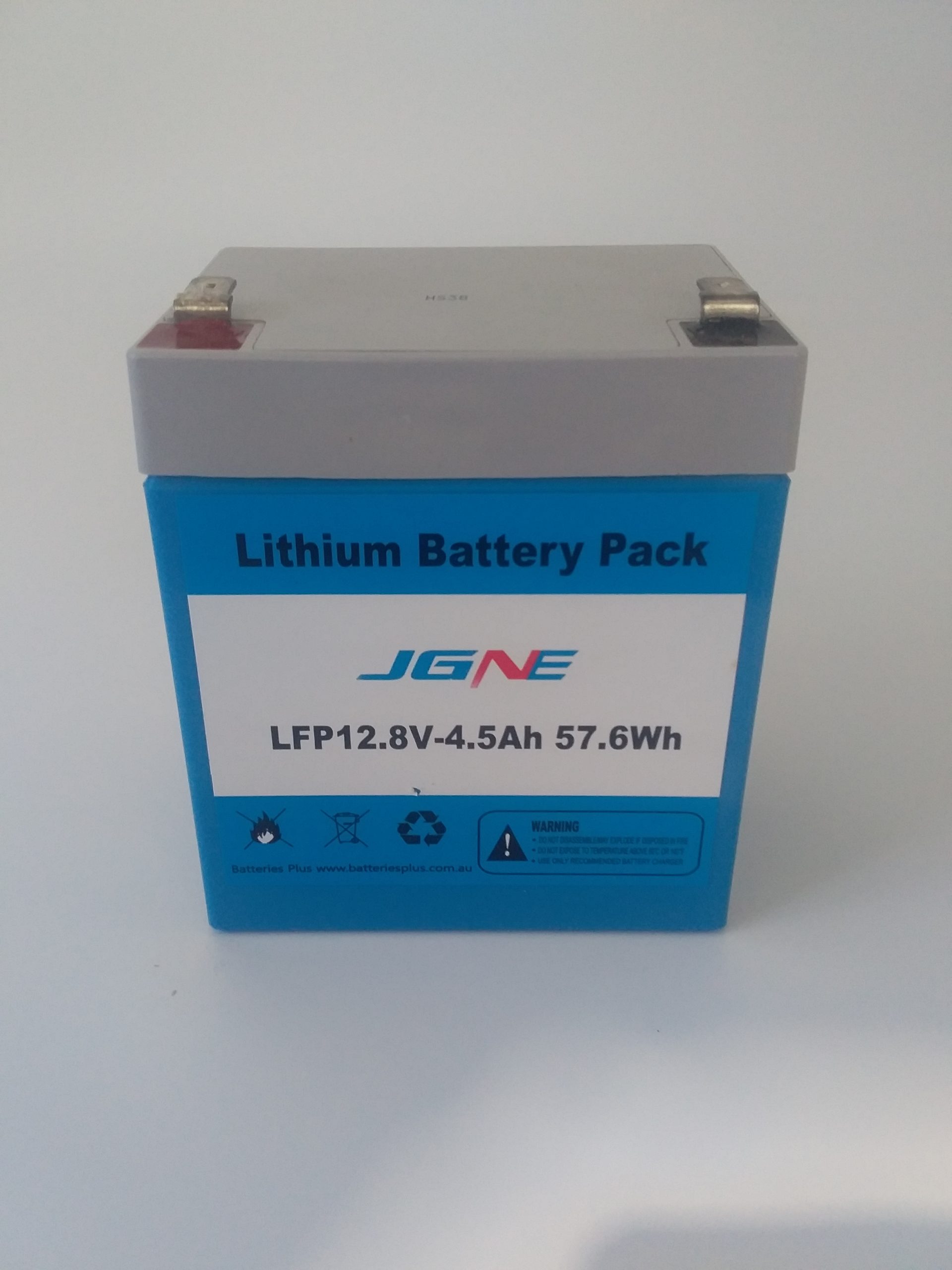 12.8V 4.5Ah Lithium Battery with F2 Terminals