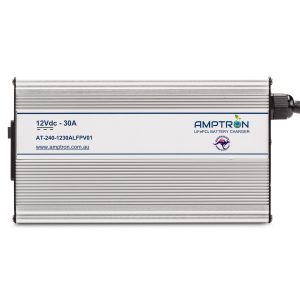 Amptron 12V 30A Lithium LiFePO4 Battery Charger