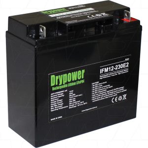 DRYPOWER 12.8V 23AH LITHIUM IRON PHOSPHATE RECHARGEABLE