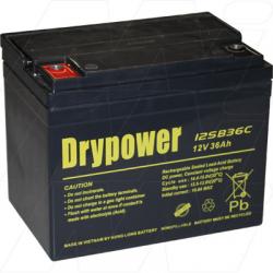DRYPOWER 12SB36C 12V 36AH AGM BATTERY