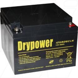 DRYPOWER AGM BATTERY 12V 26AH 12SB26CLN