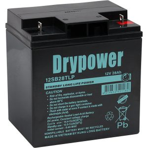 DRYPOWER 12SB28TLP 12V 28Ah Long Life Standby AGM BATTERY