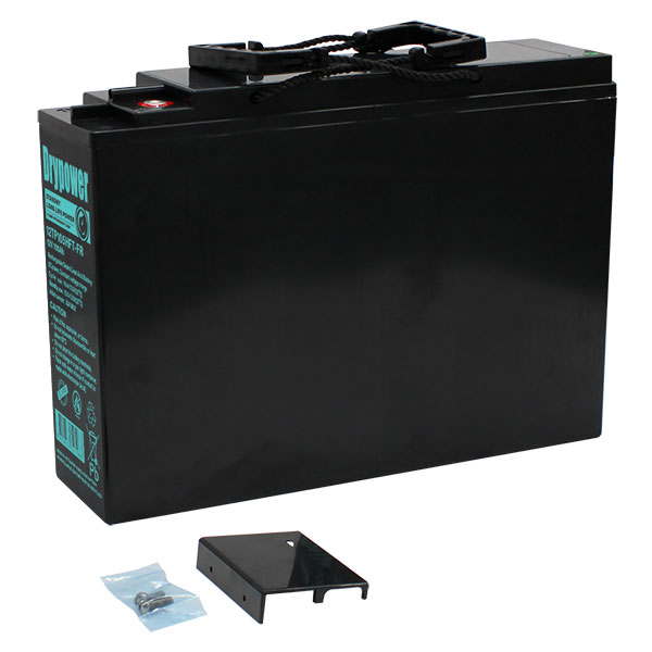 DRYPOWER 12TP105HFT-FR 12V 100Ah Long Life Standby Front Terminal AGM BATTERY