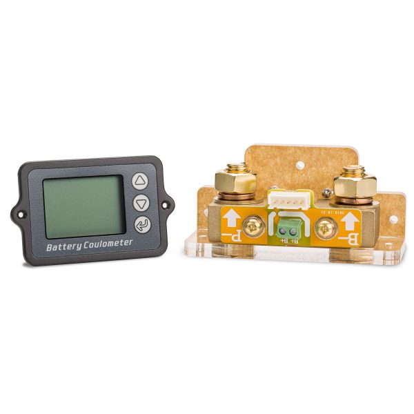 Battery Monitor/Coulometer 350A to 500A with Shunt