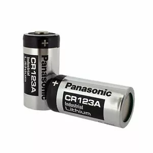 PANASONIC CR123A 3V LITHIUM BATTERY
