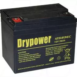 DRYPOWER 12SB36C 12V 36AH AGM BATTERY