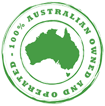 100% Australian Owned and Operated seal