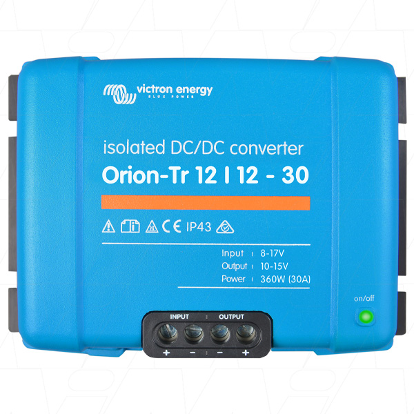 ORION-TR 12_12-30A (360W)9428 - Batteries Plus VICTRON ORION-TR SMART 12/12-30A (360W) DC TO DC CHARGER/CONVERTER 30A