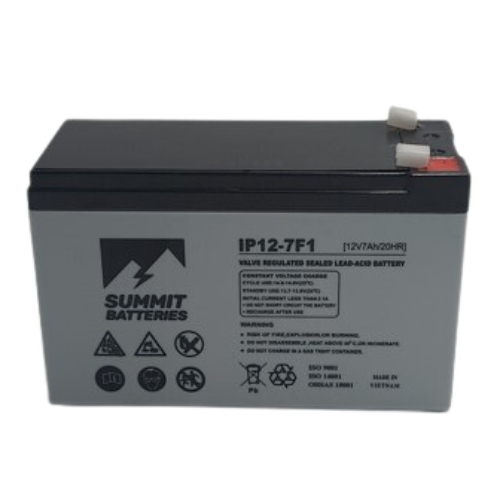 Summit IP12-7F1 12V 7Ah F1 battery - Batteries Plus