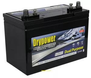 DRYPOWER 12CB800 12V 800CCA 100AH AGM BATTERY