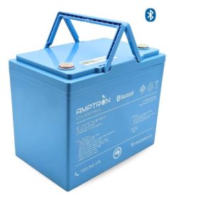 AMPTRON BLUE TOOTH 12V 100AH/200A CONTINUOUS AT-LFP-12-100-BT-BV13 LITHIUM LIFEP04 BATTERY